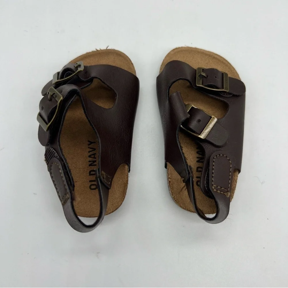 Old Navy Brown‎ Velcro Sandals